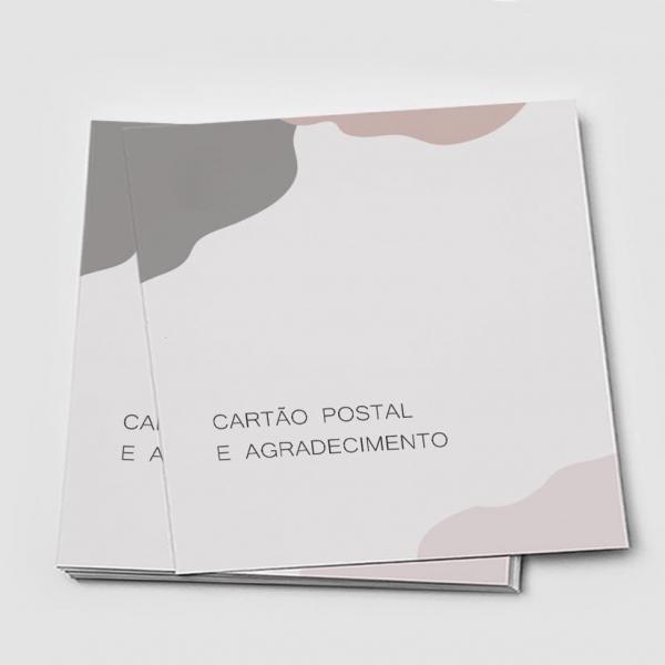 Cartão Postal / Agradecimento
