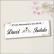 PLACA Casamento
